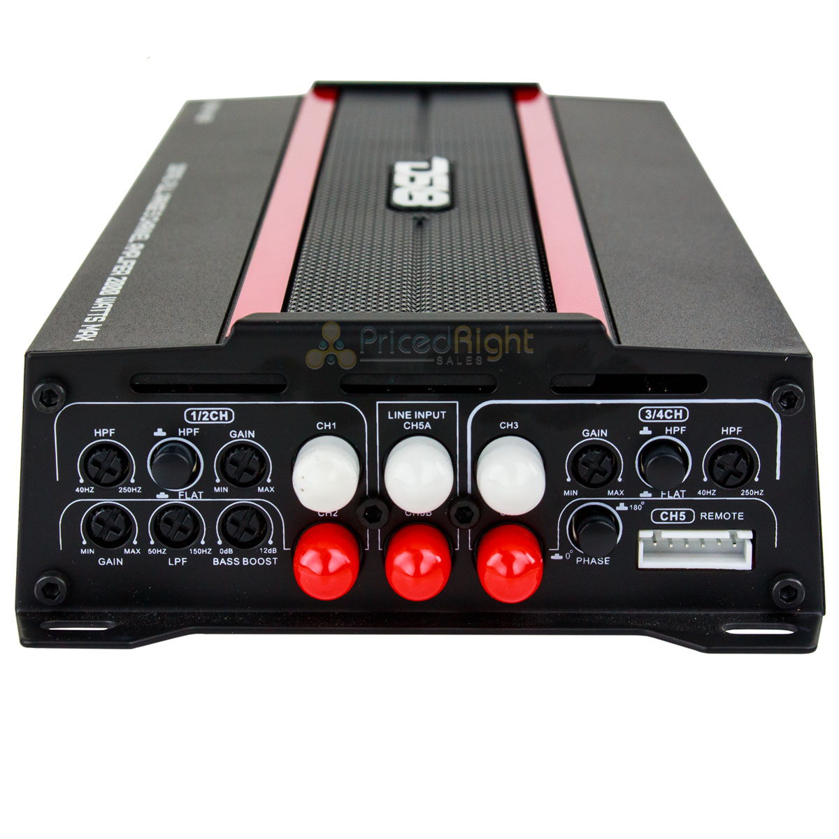 DS18 CandyX5B 5 Channel Digital Full Range Amplifier 2000 Watts Max